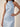 Dianne Halterneck Backless Satin Maxi Dress Light Blue